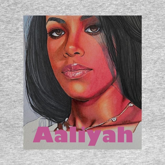 Baby Girl, better known as Aaliyah by SeanLottArt